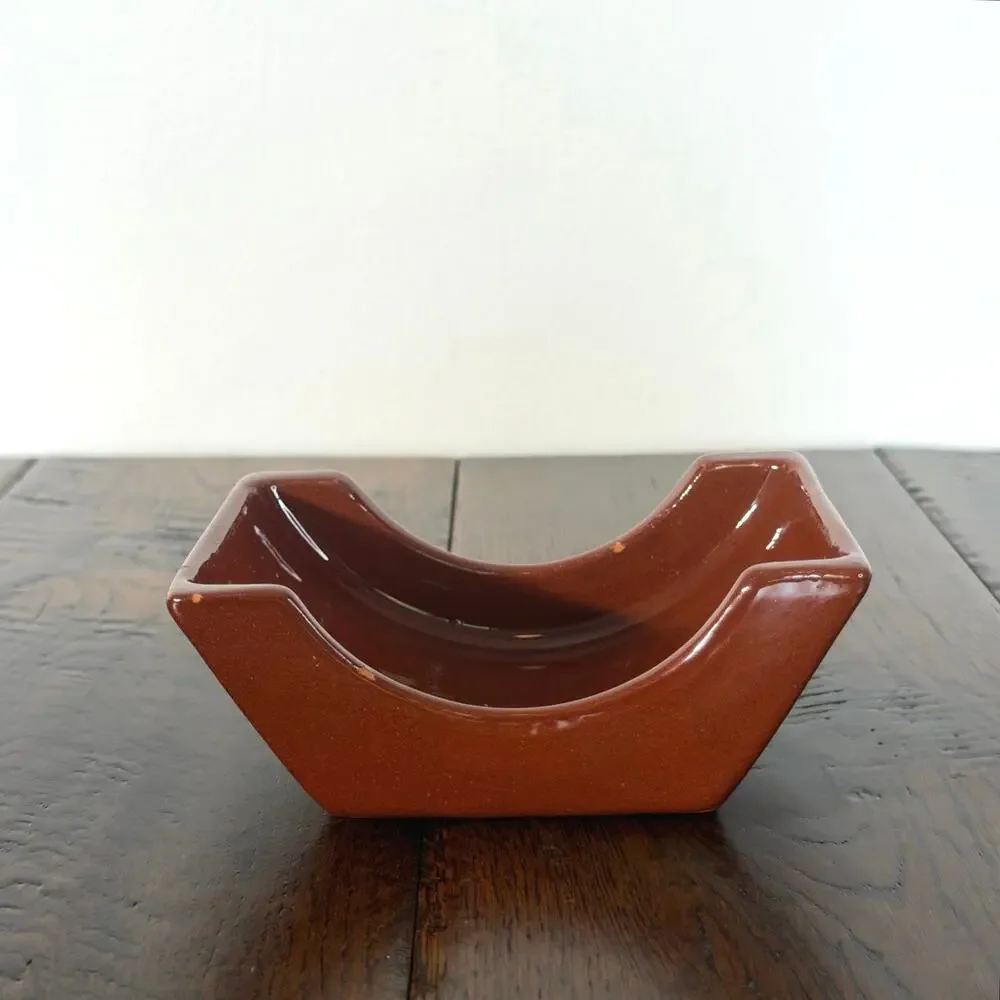 Vintage Wieland Ware Celestial Sun Terracotta Coasters Set of 5 | Sun Face Decor